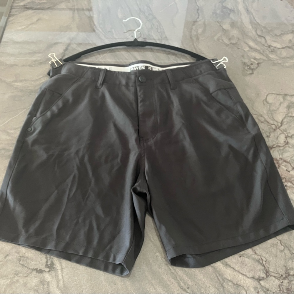 Men’s Maven Black Shorts (hybrid shorts from buckle)
